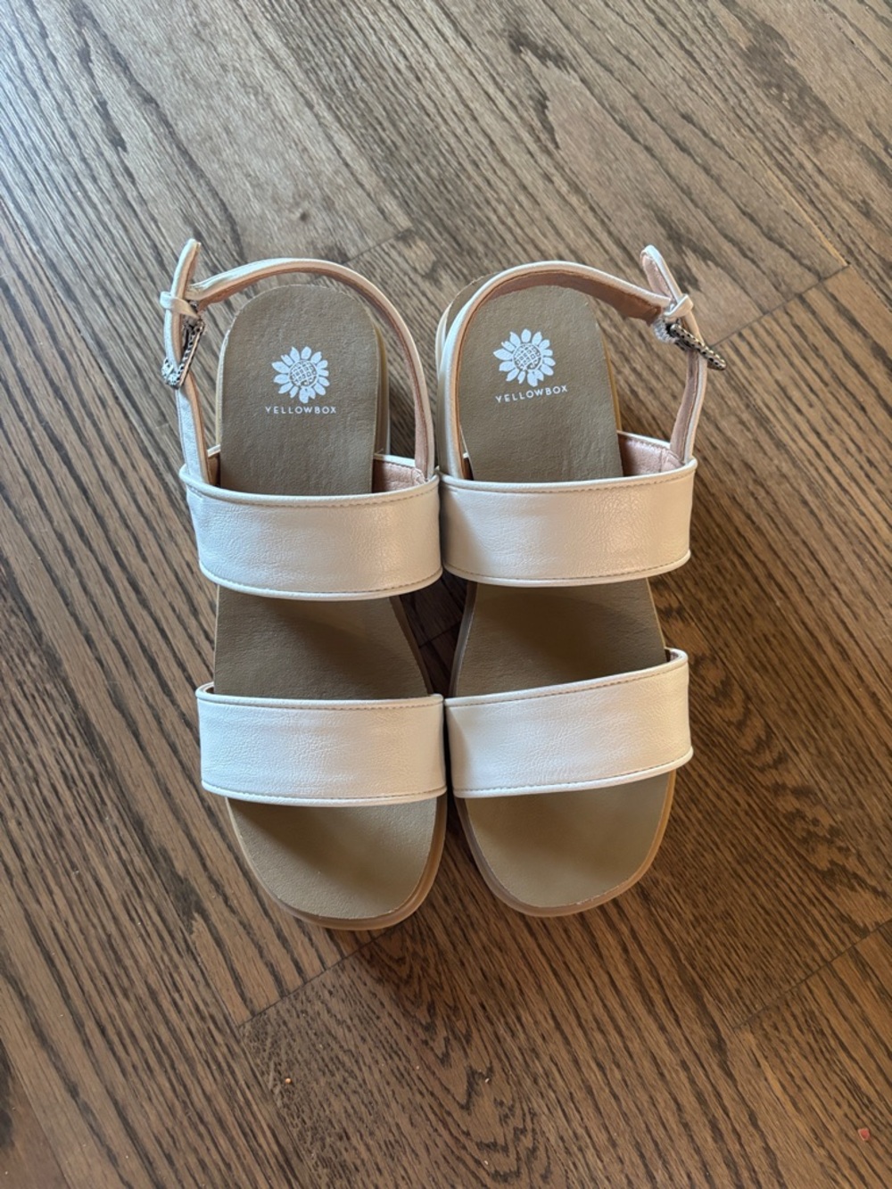 Yellow Box Sandals Size 8